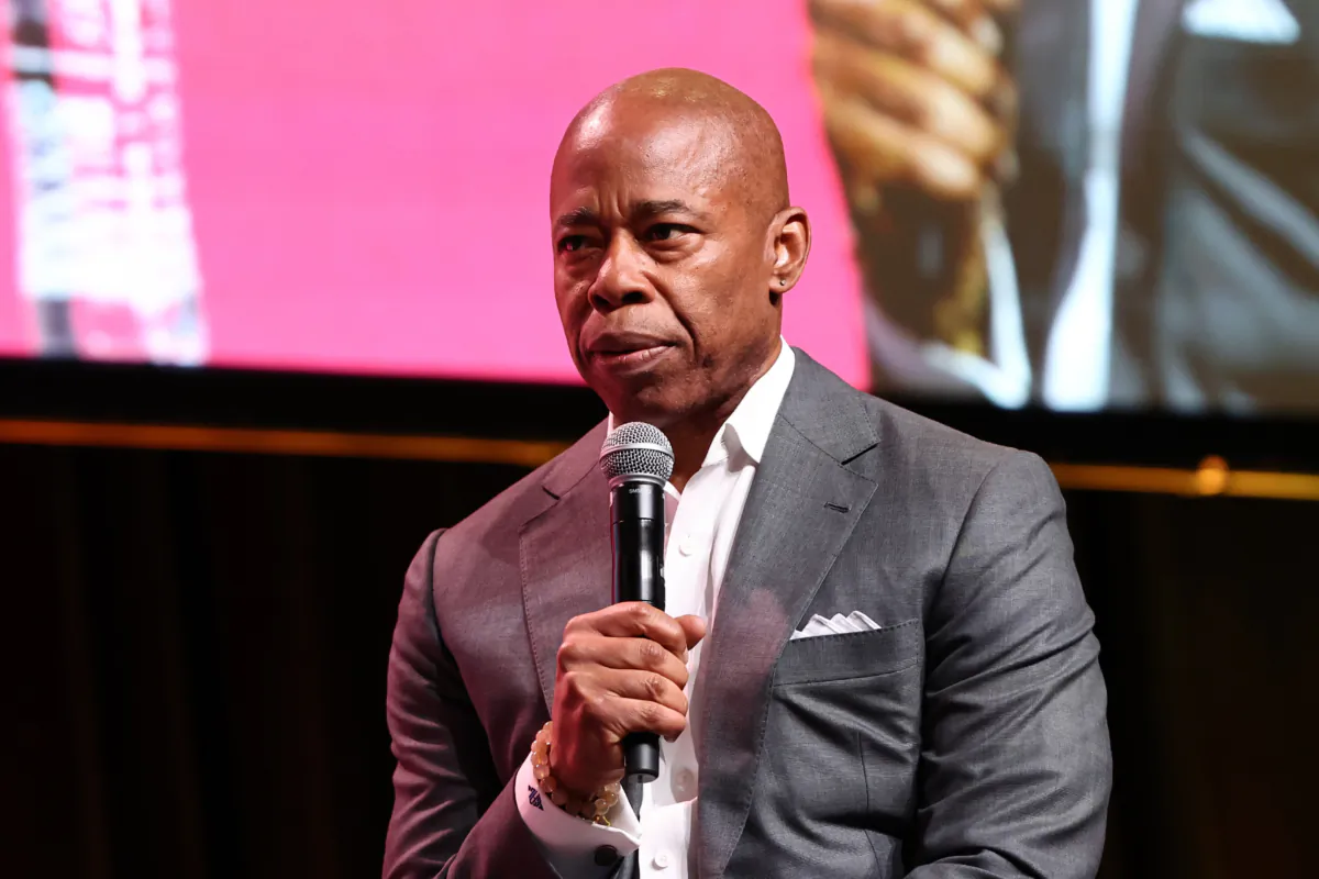 Mayor of New York City Eric Adams speaks on stage during the National Urban League Conference Plenary II: State of Black America in Houston, Texas, on July 28, 2023. (Arturo Holmes/Getty Images for National Urban League)