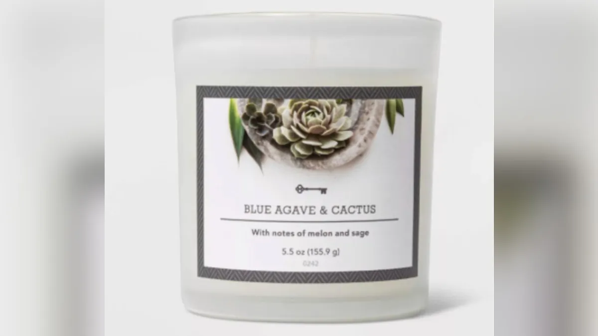 Threshold Glass Jar Candles. (U.S. Consumer Product Safety Commission via AP)