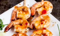 Grilled Shrimp Kabobs (Skewers)