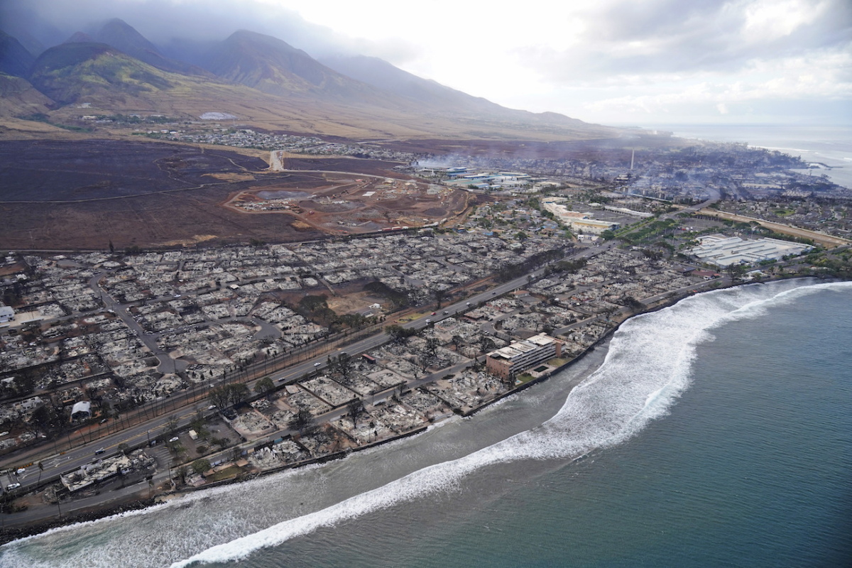 Aptopix Hawaii Fires
