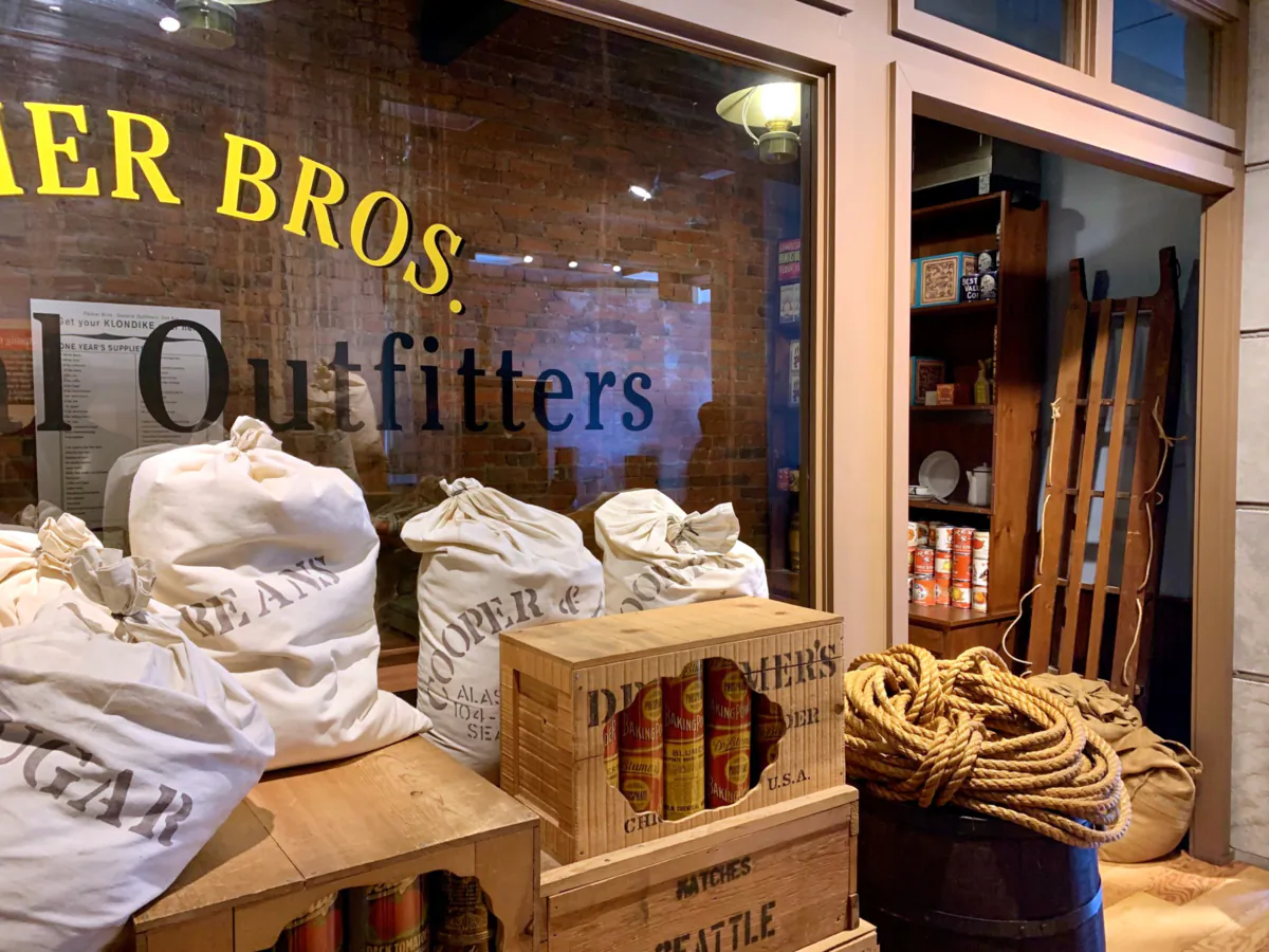 The Klondike Gold Rush National Historical Park visitors center in Seattle offers a glimpse of the past. (Jackie Burrell/Bay Area News Group/TNS)