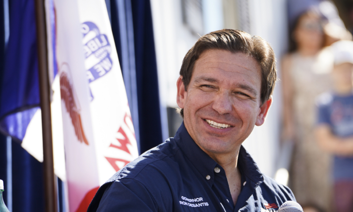 NextImg:DeSantis Talks Immigration and COVID on Radio Shows and Podcasts