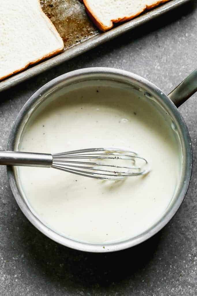 Making Croque Monsieur