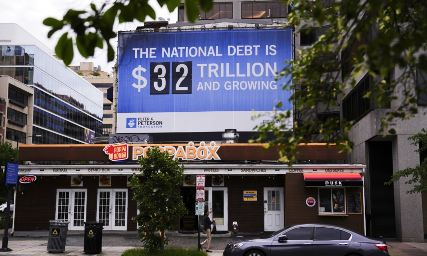 US National Debt skyrockets by 5B in 24 hours.