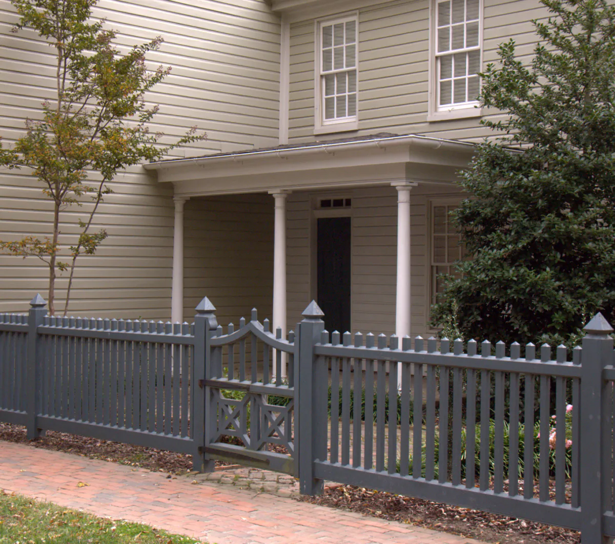 The stain protects the fence and beautifies the property. (Gene Hamilton/TNS)