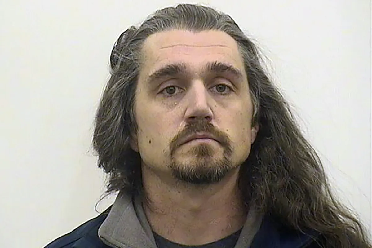 Timothy Bliefnick of Quincy, Ill., who has been charged charged with first-degree murder in the death of his estranged wife, Rebecca Bliefnick. (Adams County, Illl., Administration via AP)