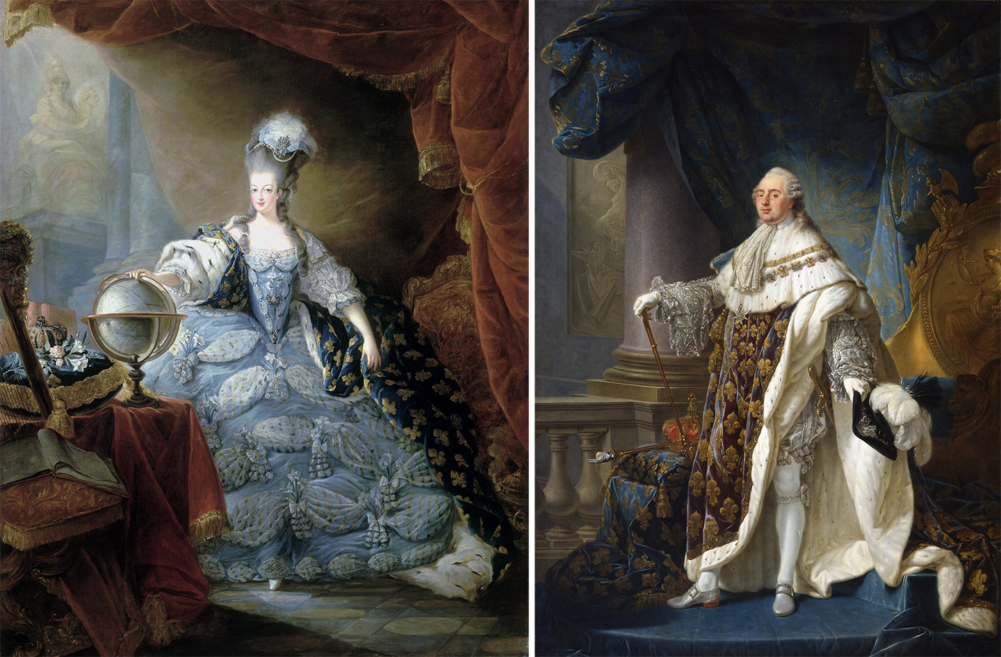 King Louis XVI and Marie Antoinette