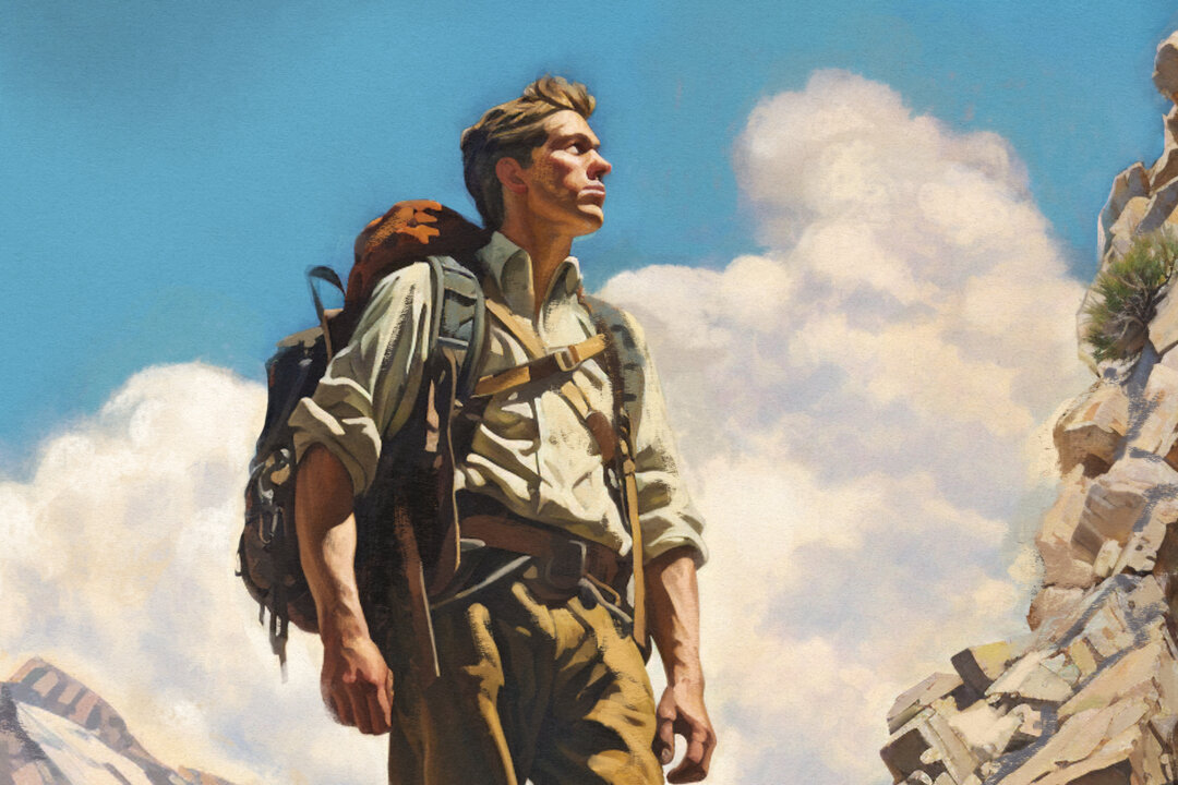 In his book "Manhood's Morning," Joseph A. Conwell encourages young men to go at life with gusto, overcoming difficulties and setbacks with a noble character. (Biba Kayewich)