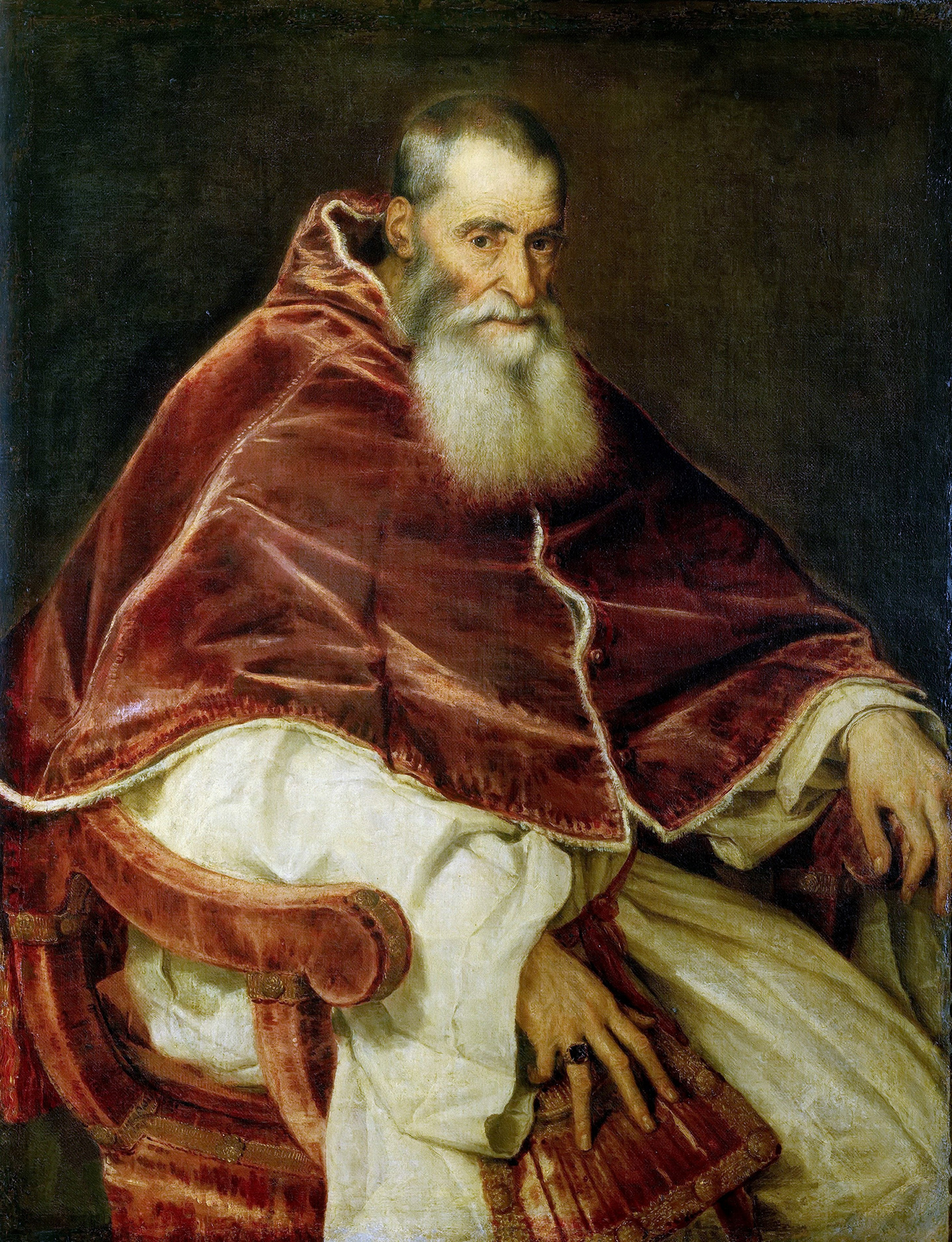 Portrait Of Pope Paul III