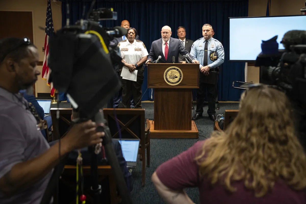 Minnesota U.S. Attorney Andrew is seen in a file photo taken in August 2023. (Shari L. Gross/Star Tribune via AP)