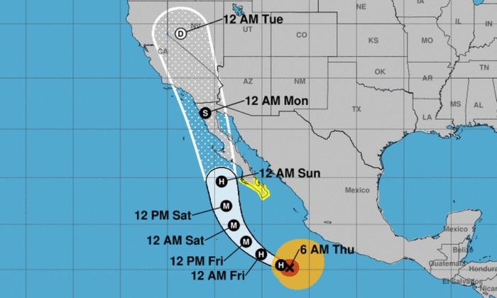 NextImg:Hurricane Hilary Forms, Could Bring Heavy Rain to Southern California