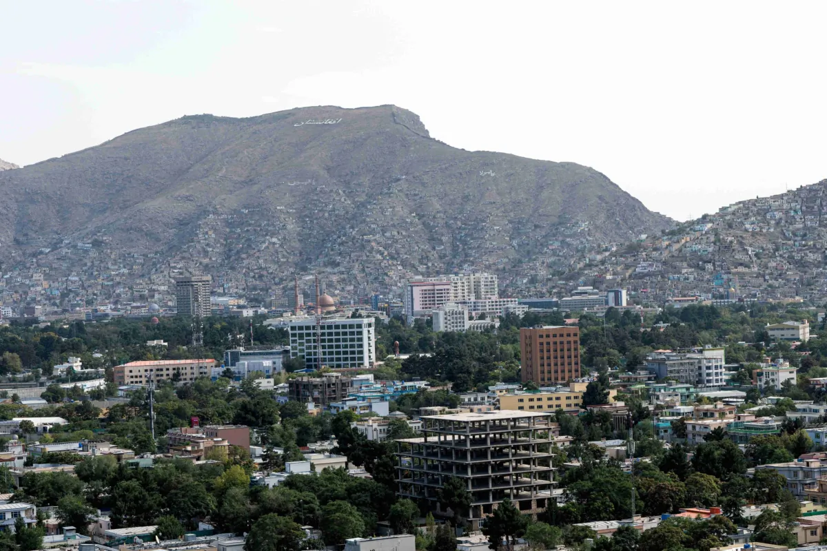 A general view of Kabul city, Afghanistan, on Aug. 10, 2023. (Wakil Kohsar/AFP via Getty Images)