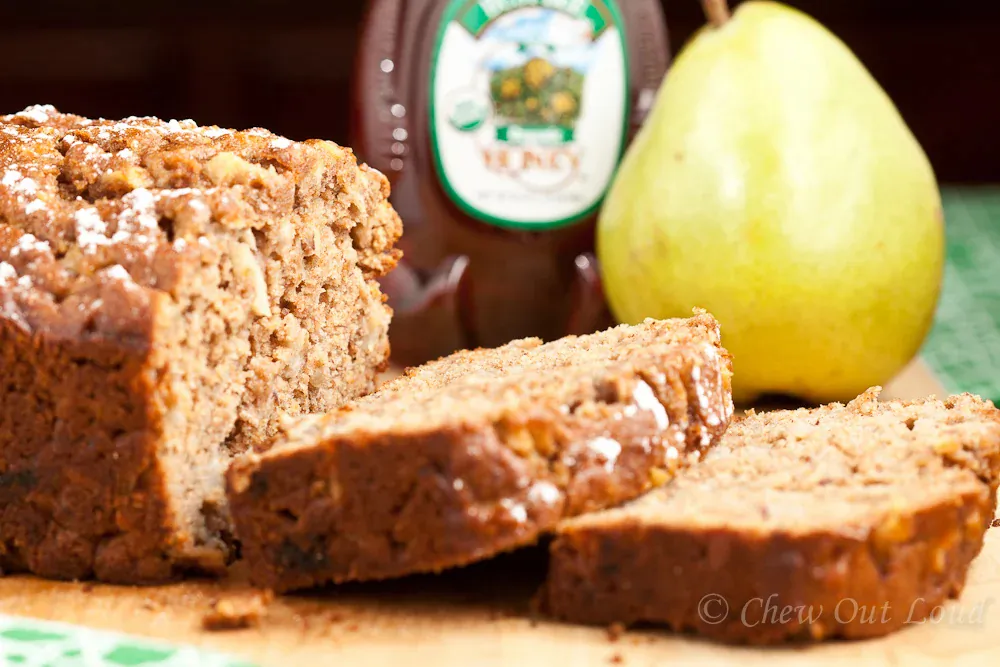 This pear bread is a great sweet breakfast recipe to make ahead of time. (Courtesy of Amy Dong)