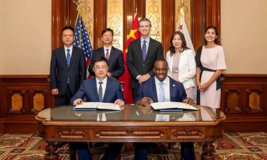 China Plays Newsom on Climate Accord