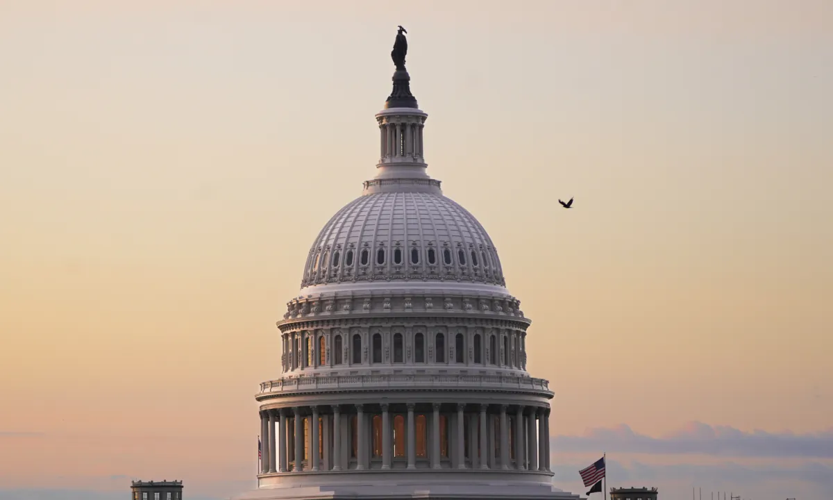 The U.S. Capitol building in Washington on Aug. 18, 2023. (Madalina Vasiliu/The Epoch Times)