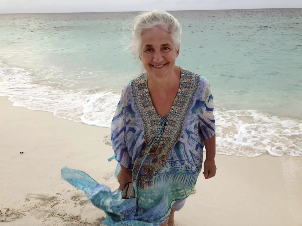 Tatyana Koltunyuk, who was the victim of a shark attack while swimming off New York's Rockaway Beach on Aug. 7, 2023, in an undated photo. (Courtesy of the Koltunyuk family via AP)
