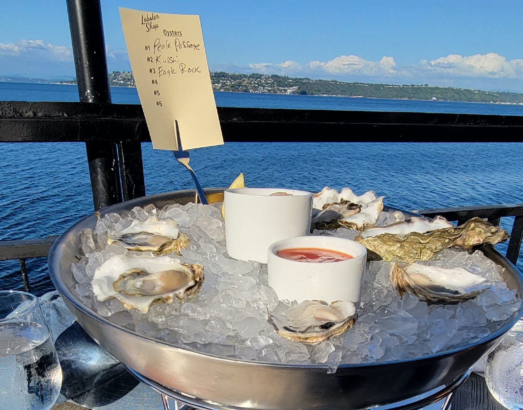 One of the best reasons to visit Tacoma, Washington, is for the seafood, here at Lobster Shop.