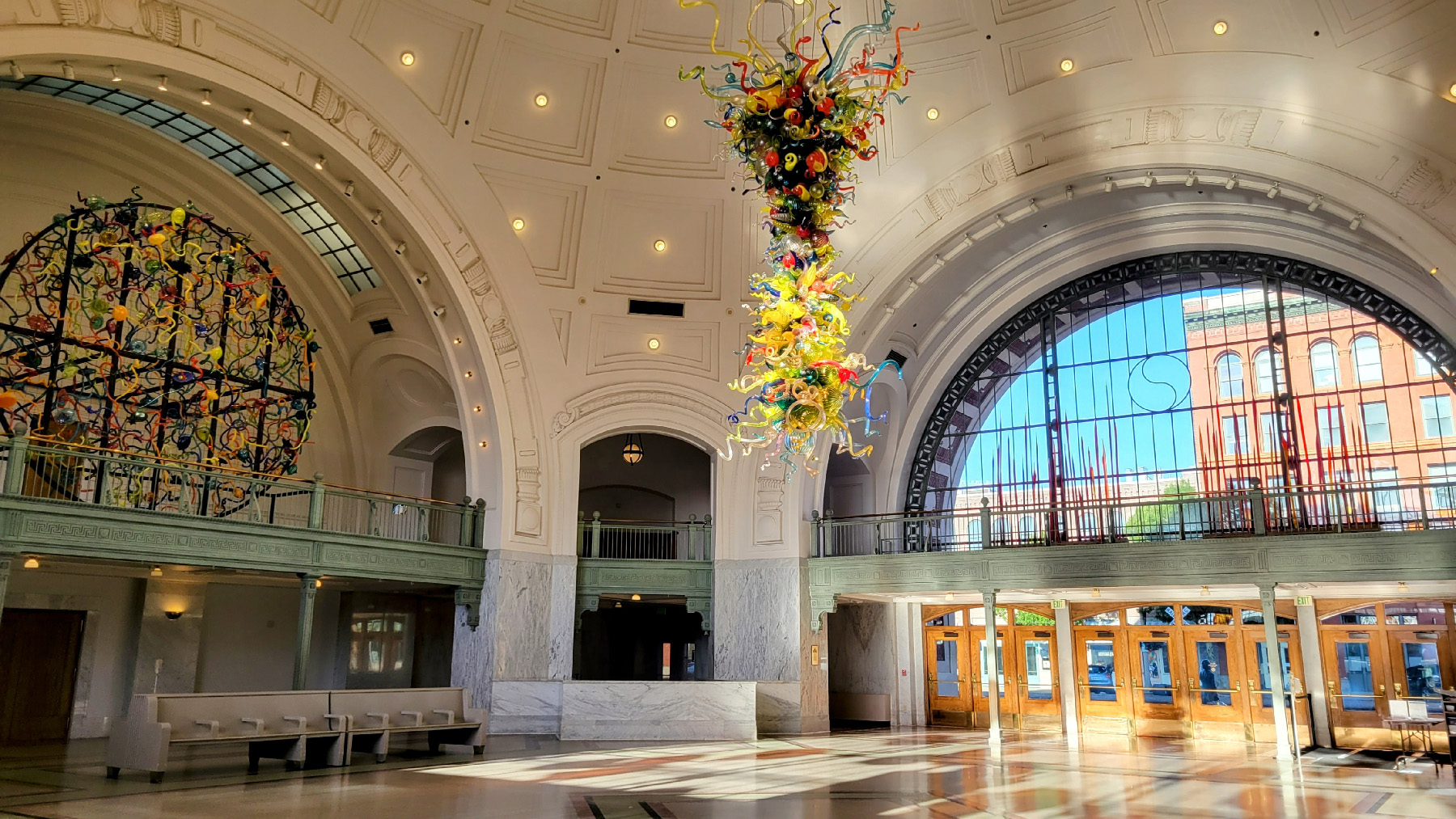 A creation of Dale Chihuly