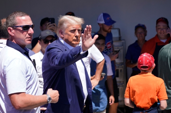 Former U.S. President and 2024 presidential hopeful Donald Trump