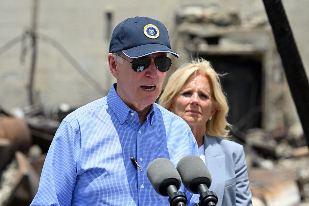 Biden visits Hawaii