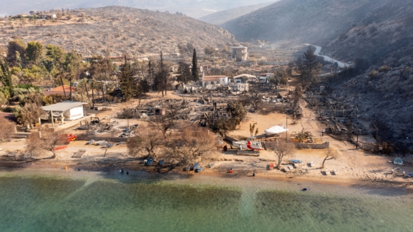 Greece wildfire