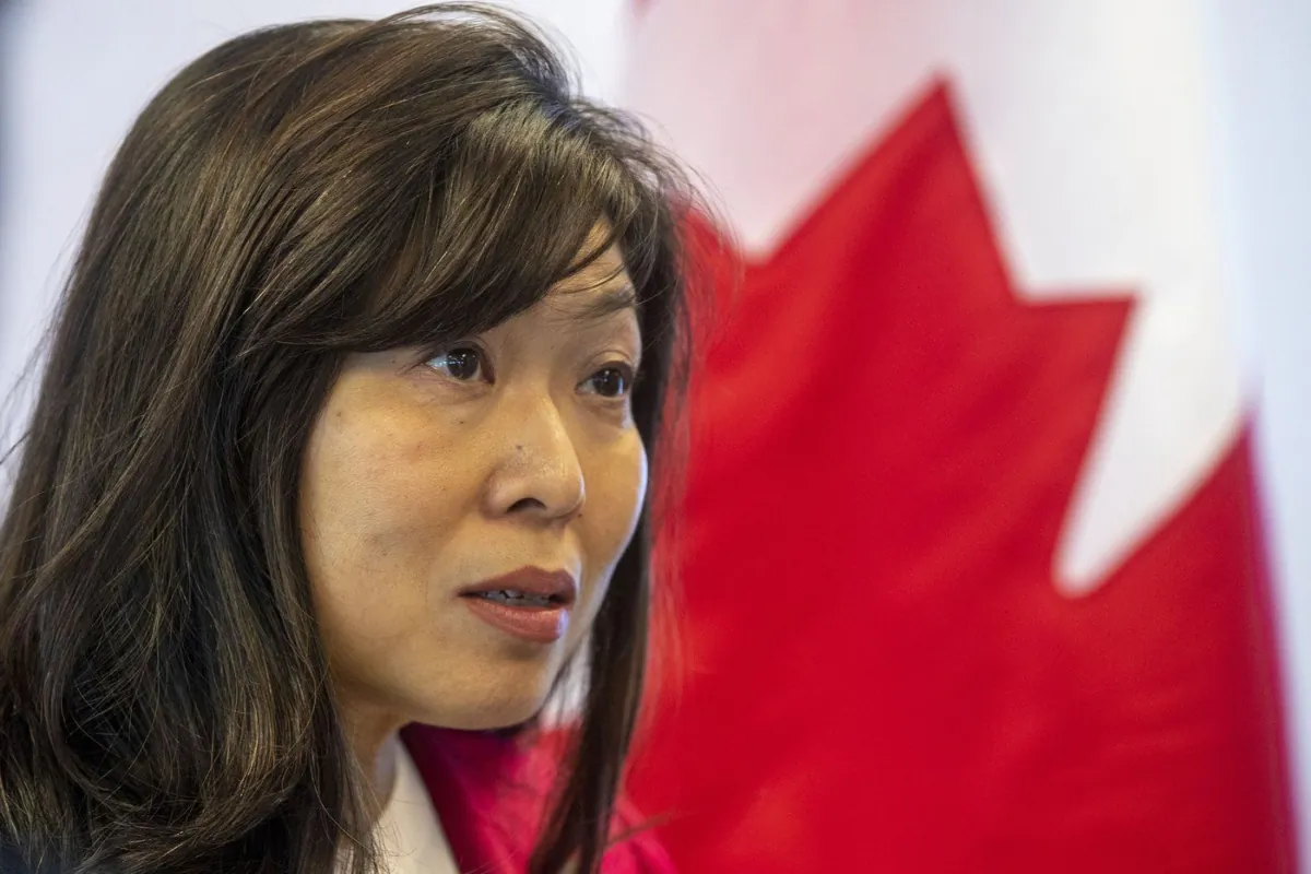 Trade Minister Mary Ng, shown on June 15, 2023 file photo, says Canada plans a judicial review of last month’s Treasury Department assessment of the levies, which she calls unfair, unjust and illegal. (The Canadian Press/Lars Hagberg)