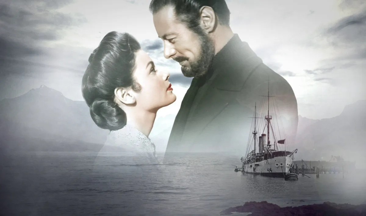 Promotional art for the 1947 film "The Ghost and Mrs. Muir." (MovieStillsDB)