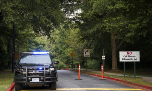 LIVE NOW: View ‘A’ of Fulton County Jail Where Trump and Others Expected to Be Booked