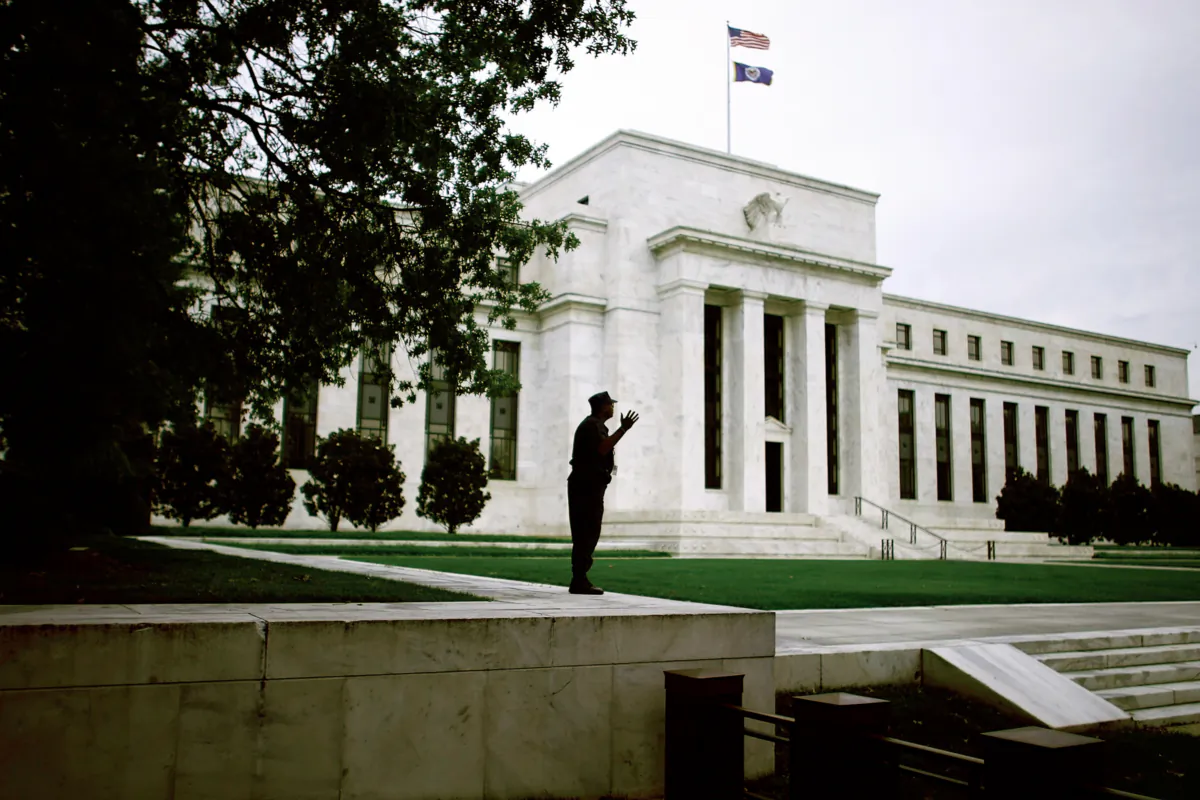 The Federal Reserve in Washington on Sept. 16, 2008. (Chip Somodevilla/Getty Images)