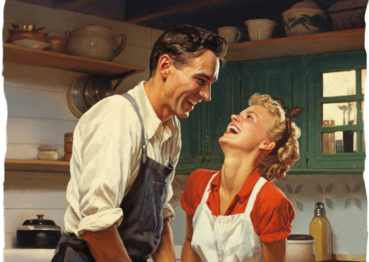 Closeness grows from sharing simple realities such as working or playing together. (Biba Kayewich)