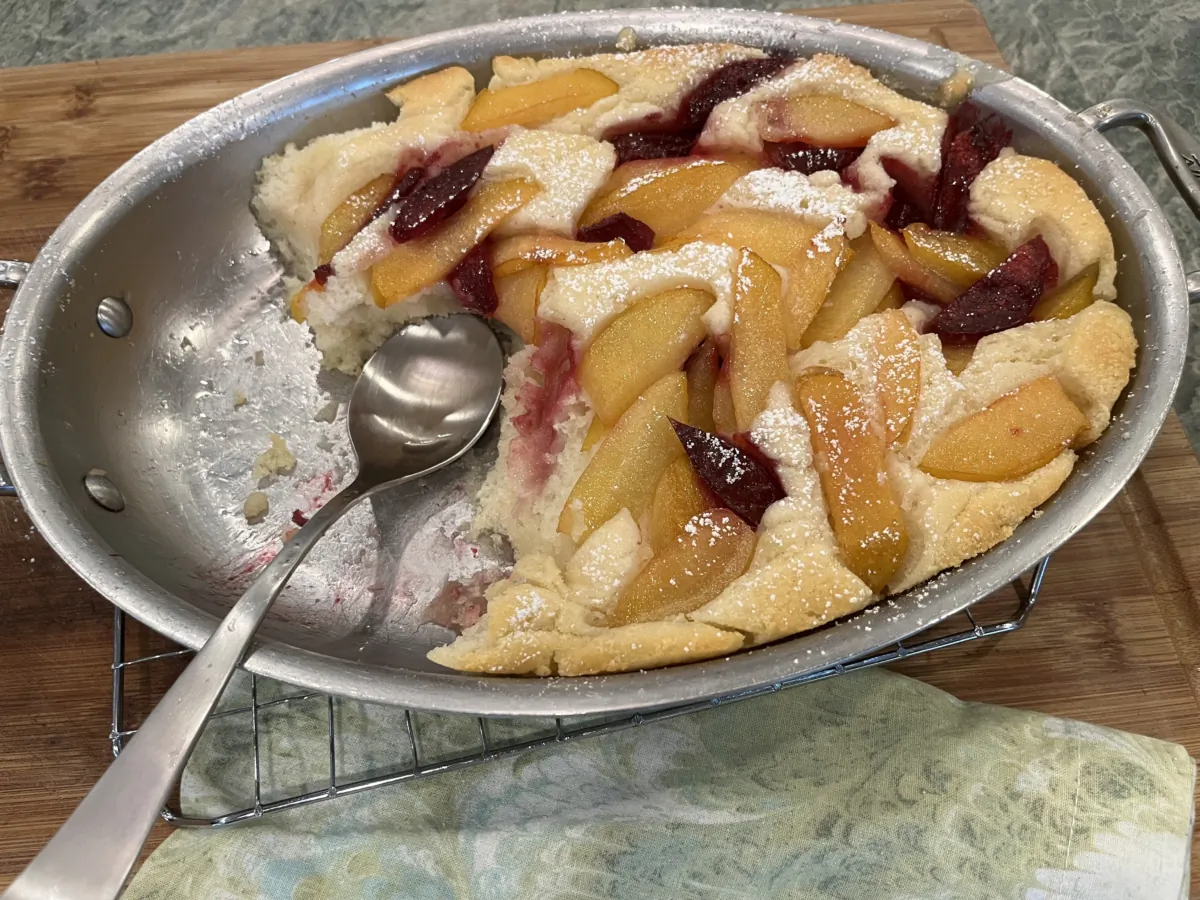 This seriously simple dessert contains no eggs. (Diane Rossen Worthington/TNS)