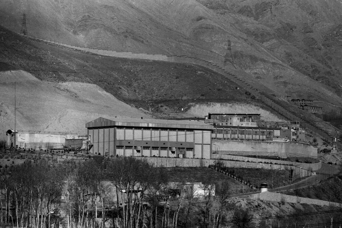 The Evin prison is seen in Tehran, Iran, in a file photo. (AP Photo)