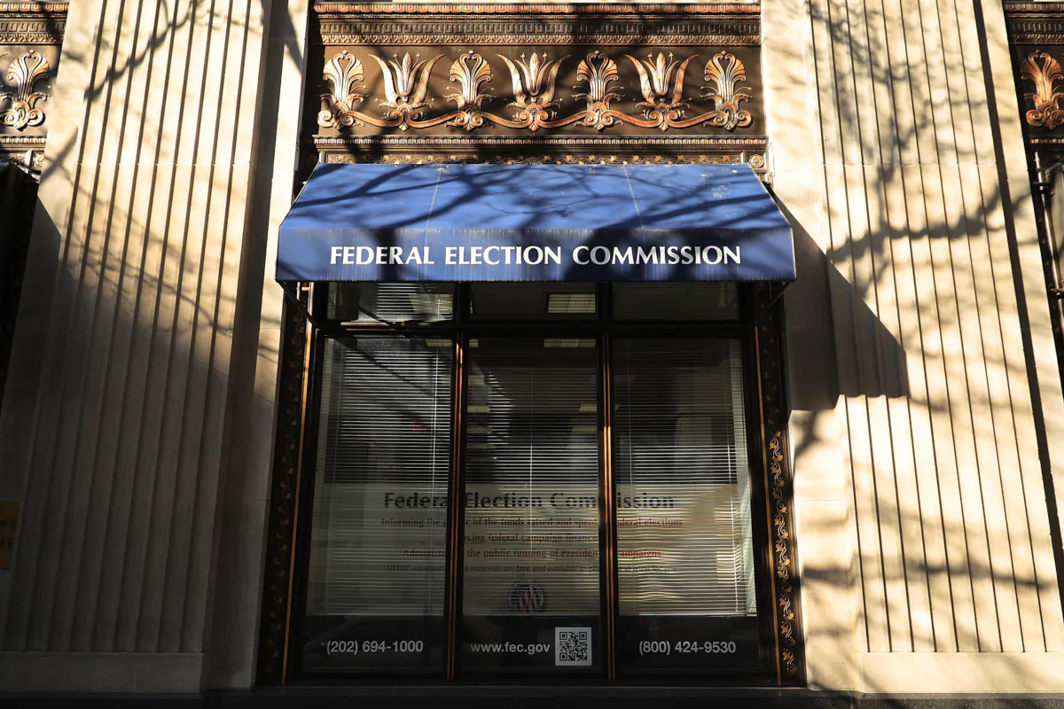 The Federal Election Commission headquarters in Washington, on Oct. 24, 2016. (Chip Somodevilla/Getty Images)