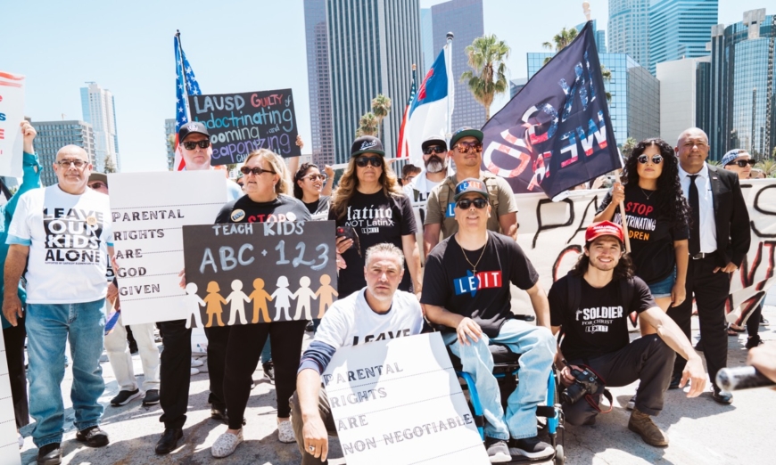 Parental Rights Coalition and Opponents Clash in LA Over Hidden Gender Transitions.