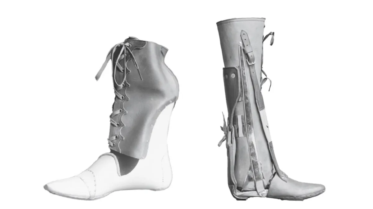 Prosthetics invented by James Hanger. Library of Congress. (Public Domain)