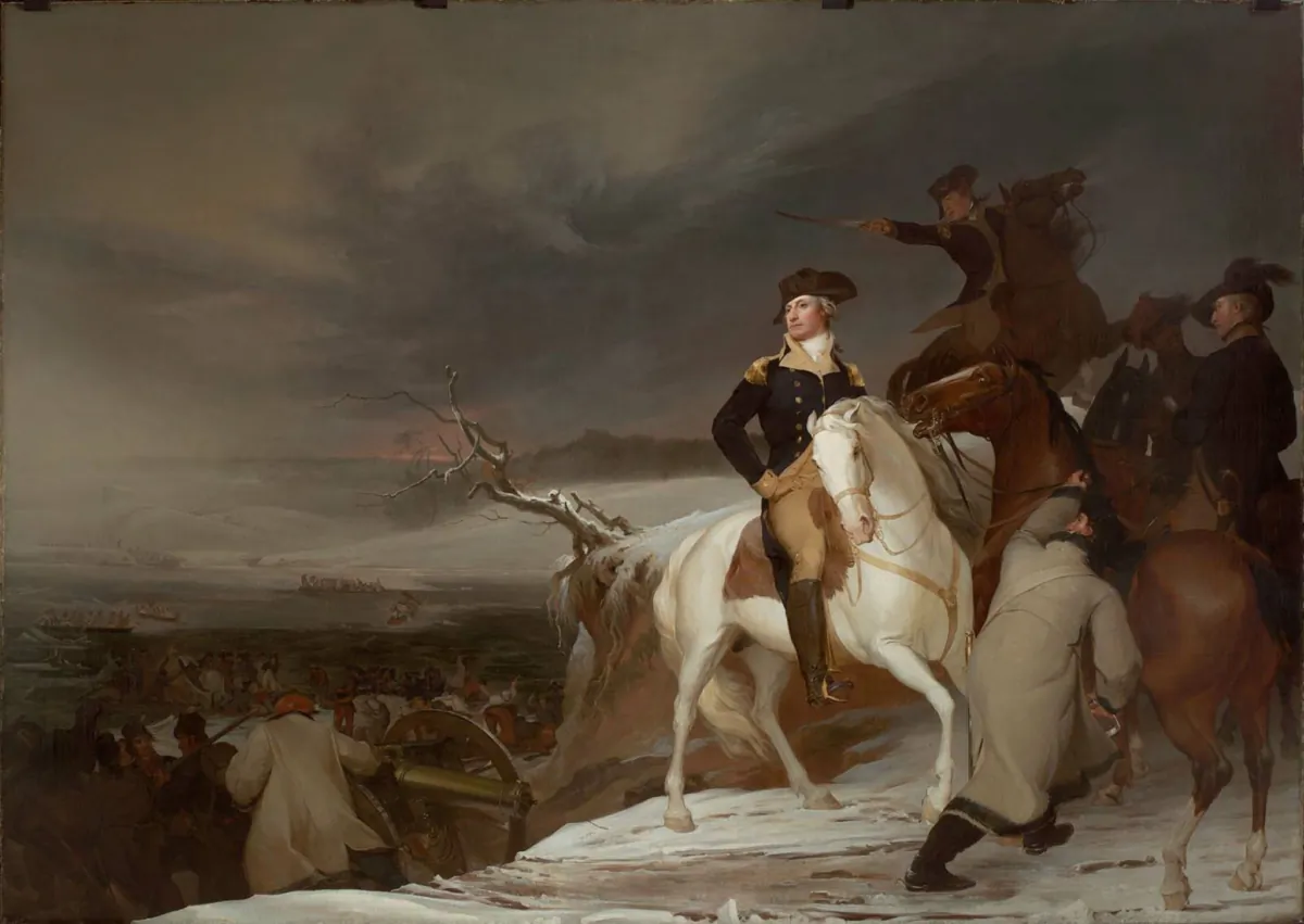 "Passage of The Delaware," by Thomas Sully, 1819. Library of Congress. (Public Domain)