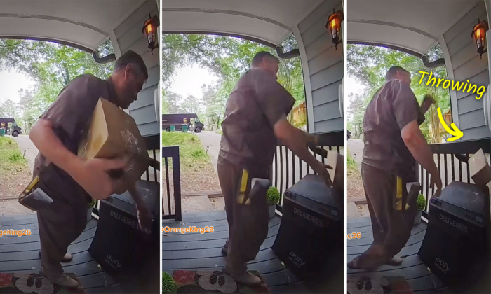 VIDEO: Homeowner Fed Up With Delivery Packages Thrown at Door Comes Up With Solution Using Kindness