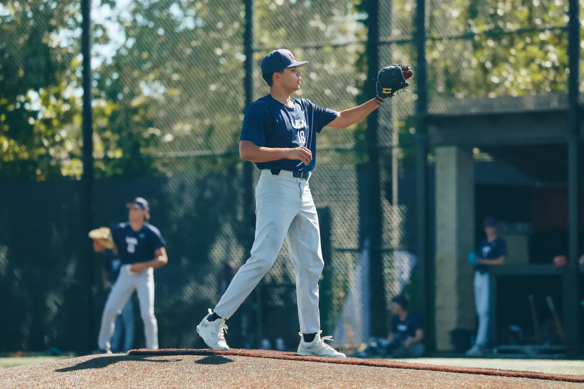 Baseball player Matthew Champion from JSerra Catholic High School in San Juan Capistrano, Calif. (Courtesy of USA Baseball)