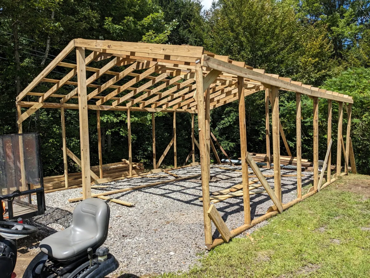 While you may think this structure looks sound, it's not. Fortunately, the town inspector saw it and is forcing the owner to tear it down. (Tim Carter/Tribune Content Agency/TNS)