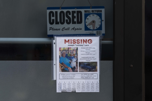 missing person flyer