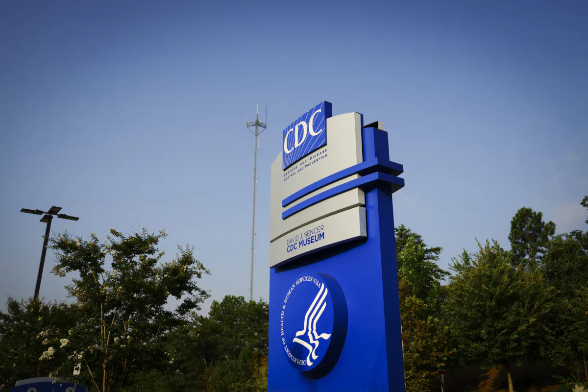 The U.S. Centers for Disease Control and Prevention (CDC) headquarters in Atlanta, Ga., on Aug. 25, 2023. (Madalina Vasiliu/The Epoch Times)