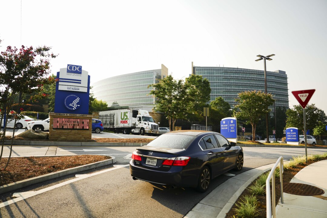 Centers for Disease Control and Prevention (CDC) headquarters in Atlanta on Aug. 25, 2023. (Madalina Vasiliu/The Epoch Times)