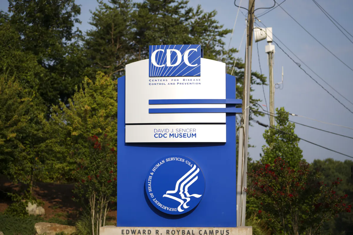 The U.S. Centers for Disease Control and Prevention (CDC) headquarters in Atlanta, Ga., on Aug. 25, 2023. (Madalina Vasiliu/The Epoch Times)