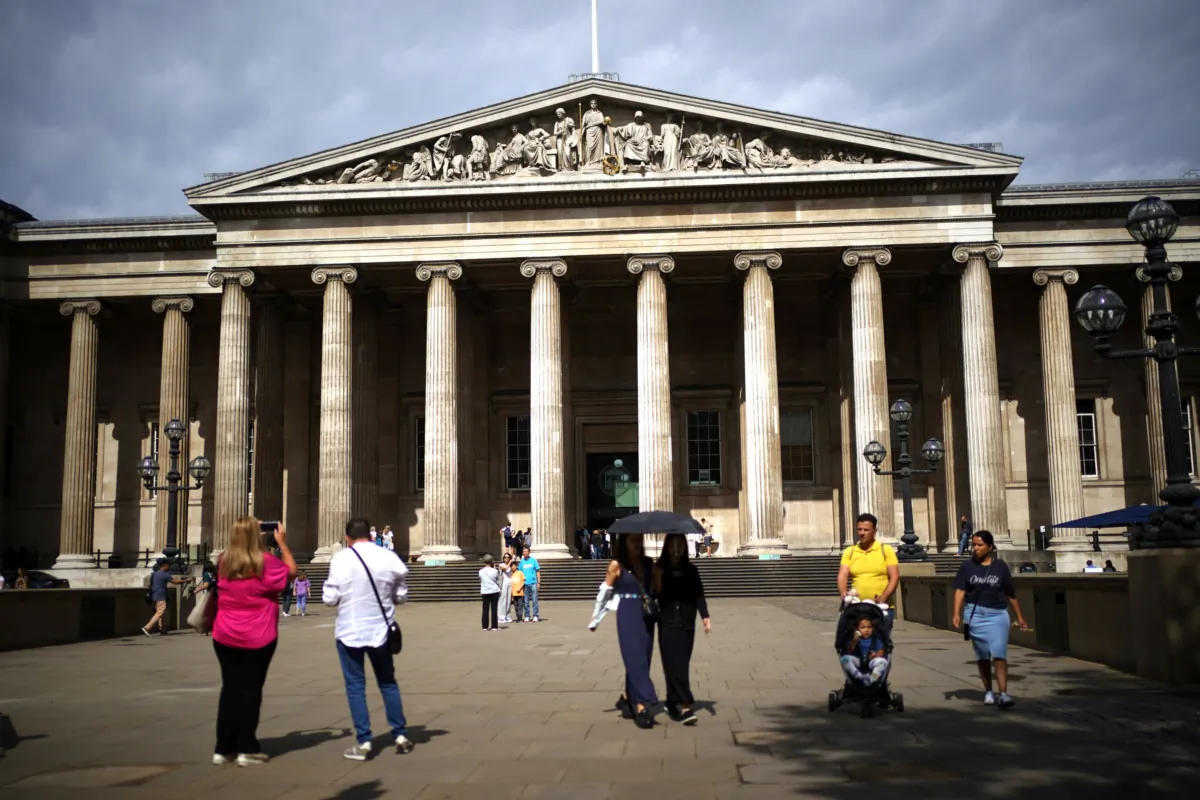 Undated photo of the British Museum in London. (PA)