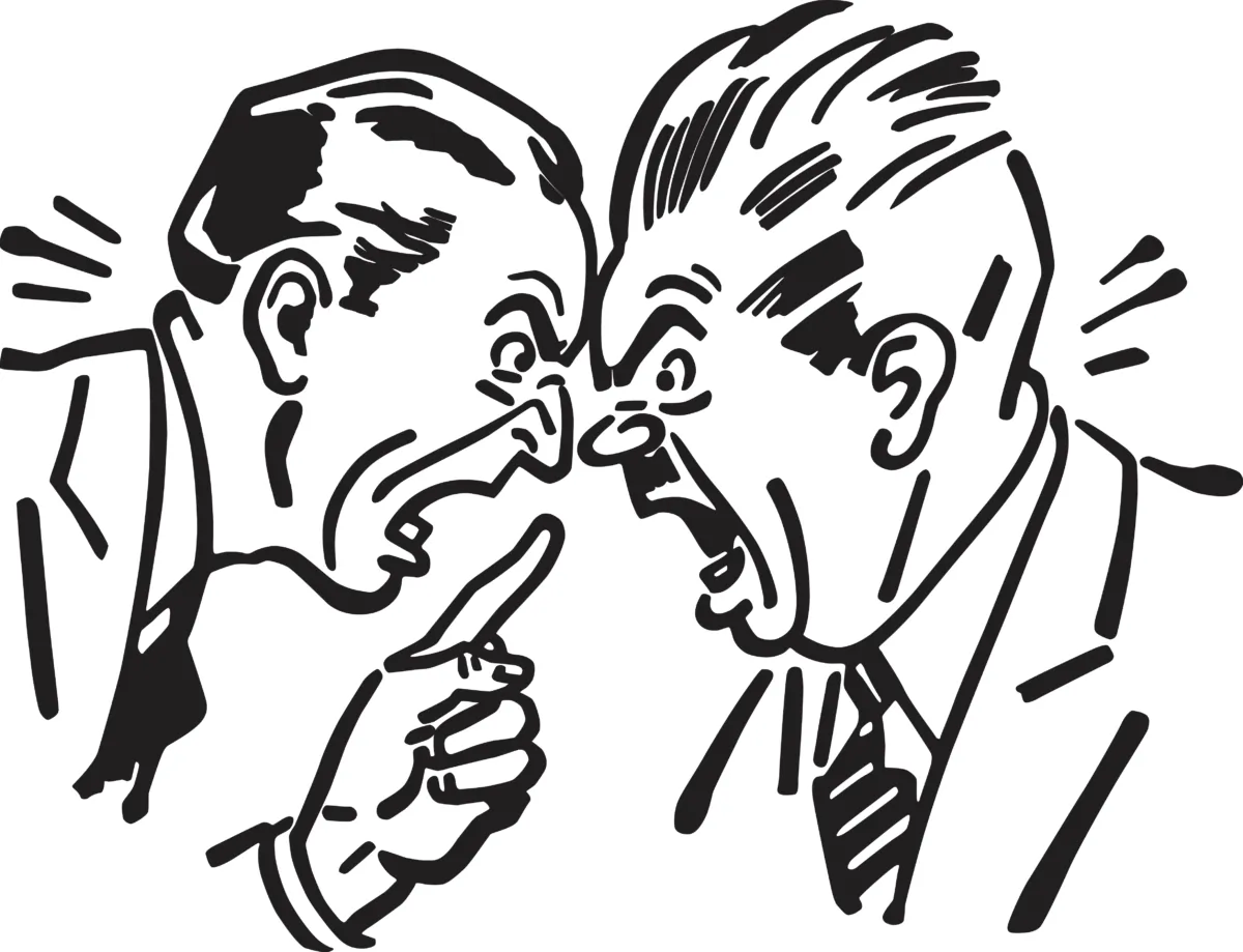 There's no excuse for antagonist behavior in the workplace.(RetroClipArt/Shutterstock)