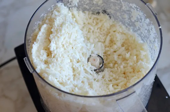 Making Cauliflower Fried Rice
