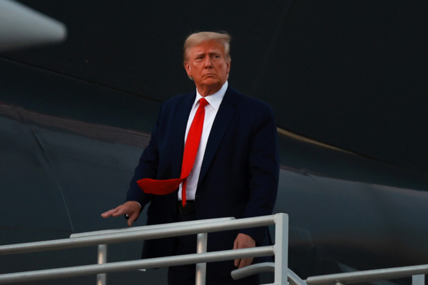 Former President Donald Trump Surrenders To Fulton County Jail In Election Case