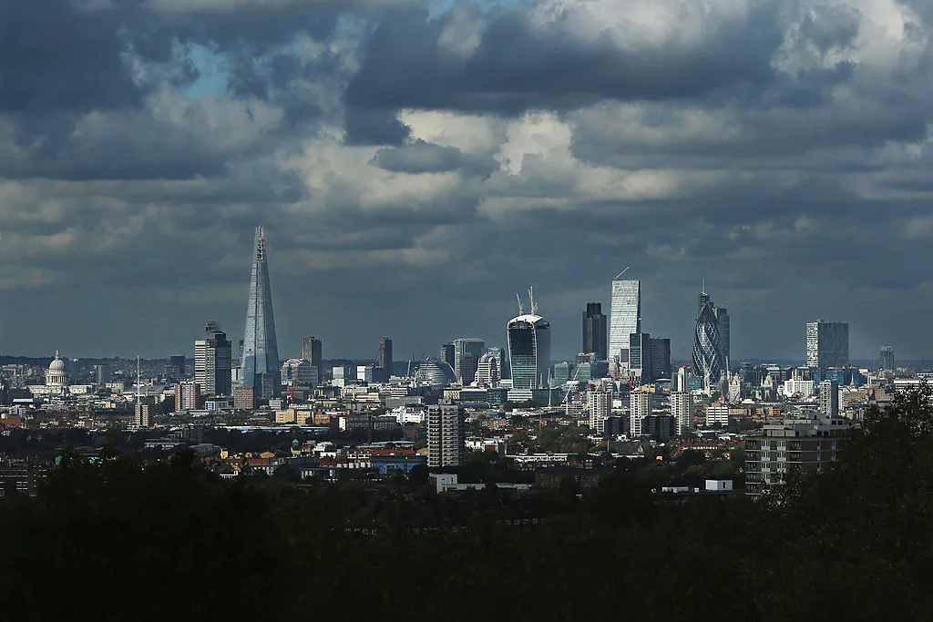 A general view of the London Skyline on October 24, 2013. (Dan Kitwood/Getty Images)