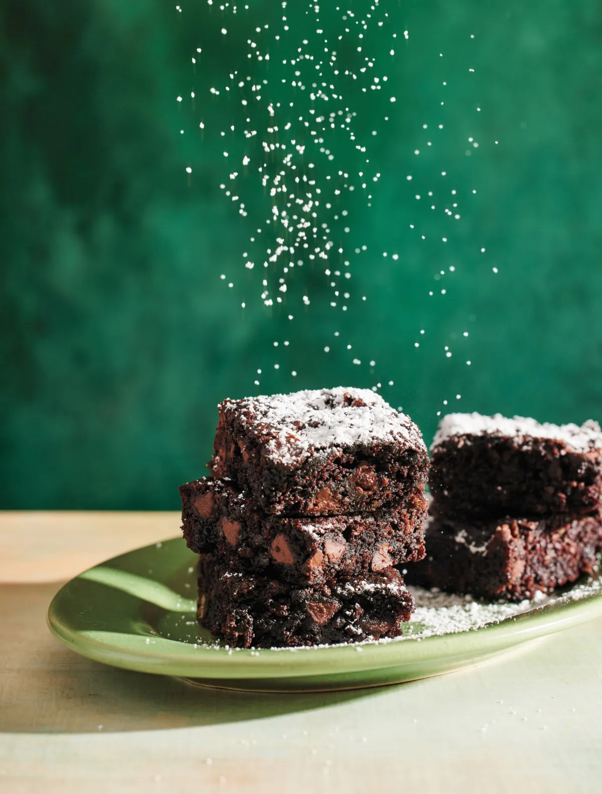 The higher the quality of the cocoa powder used in this recipe, the finer tasting these brownies will be. (Photo courtesy “Zucchini Love” / Storey Publishing, LLC, May 2023 by Cynthia Graubart.)