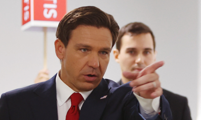 DeSantis Slams Claim That Climate Change Is Responsible for Hurricane Idalia